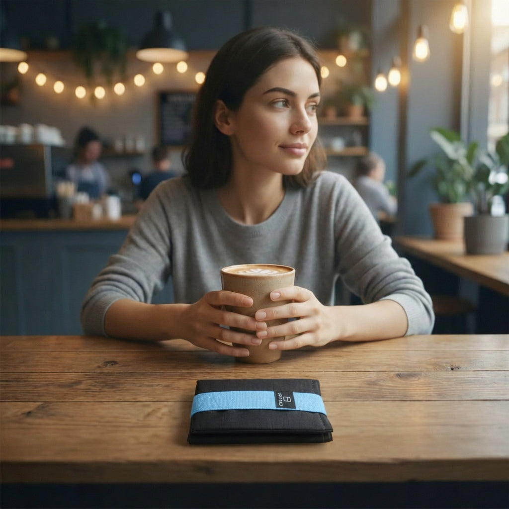 Carry the LIGHT FOLD wallet, enjoy a relaxed and free life