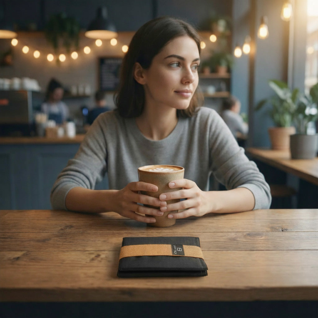 Carry the LIGHT FOLD RFID wallet, enjoy a secure and free life