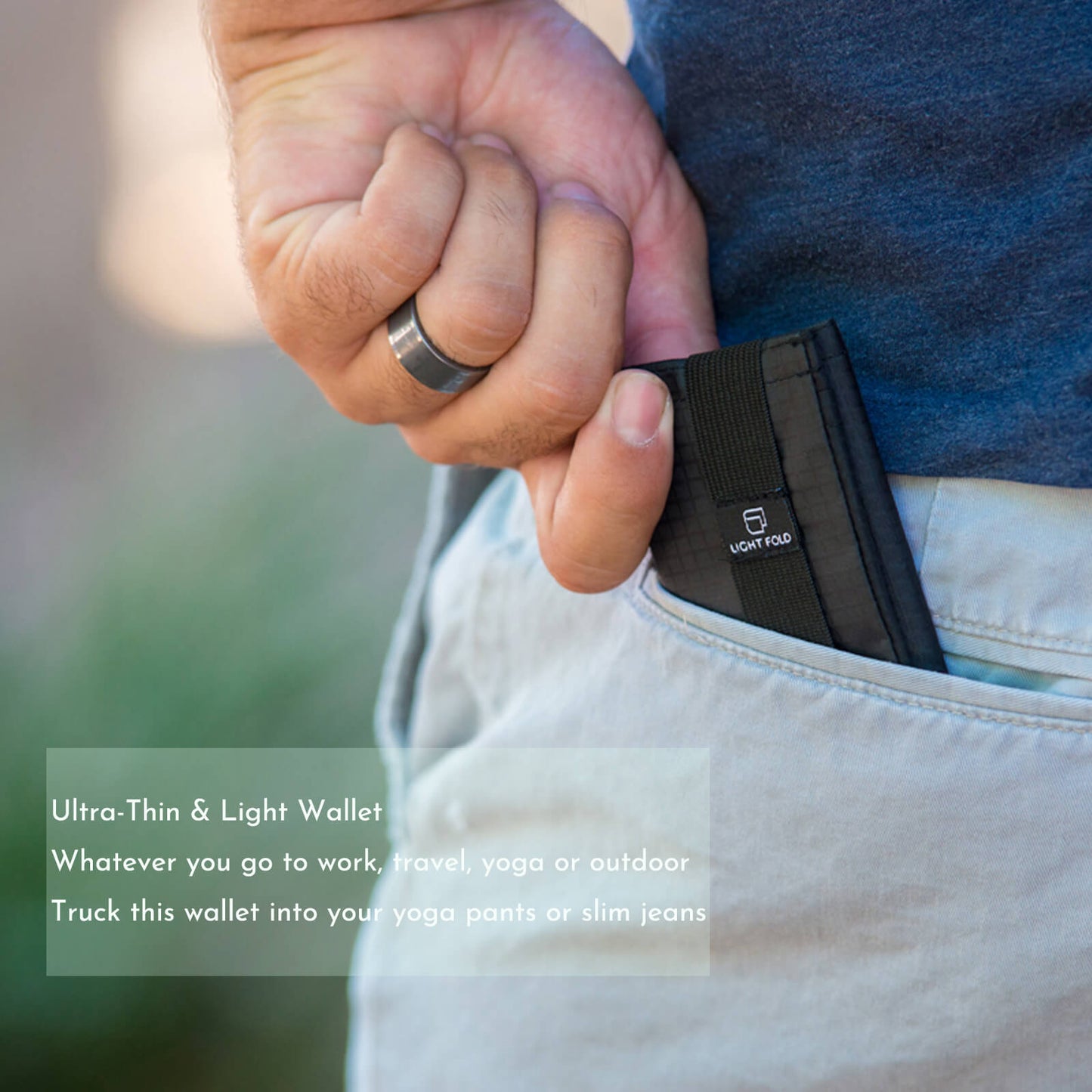 LIGHT FOLD Ultra thin and lightweight wallet