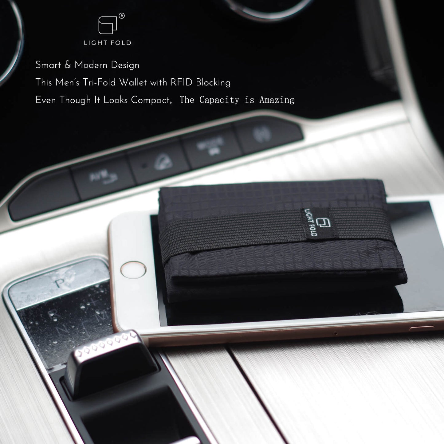 Compact front pocket card wallet