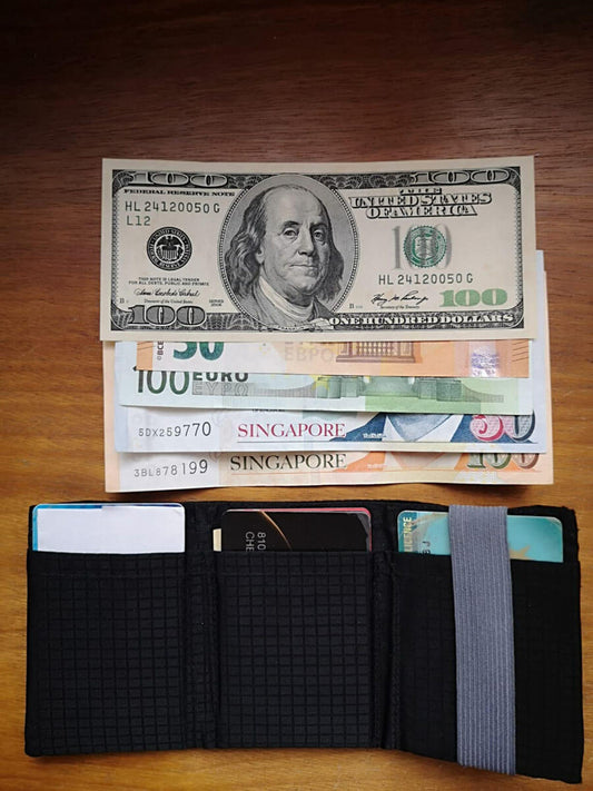 LIGHT FOLD Tri-fold Nylon Wallet