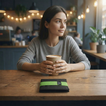 Carry the LIGHT FOLD RFID wallet, enjoy a relaxed and free life